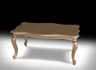 Golden Coffee table Table Side table Coffee table Luxury Wood Design Modern